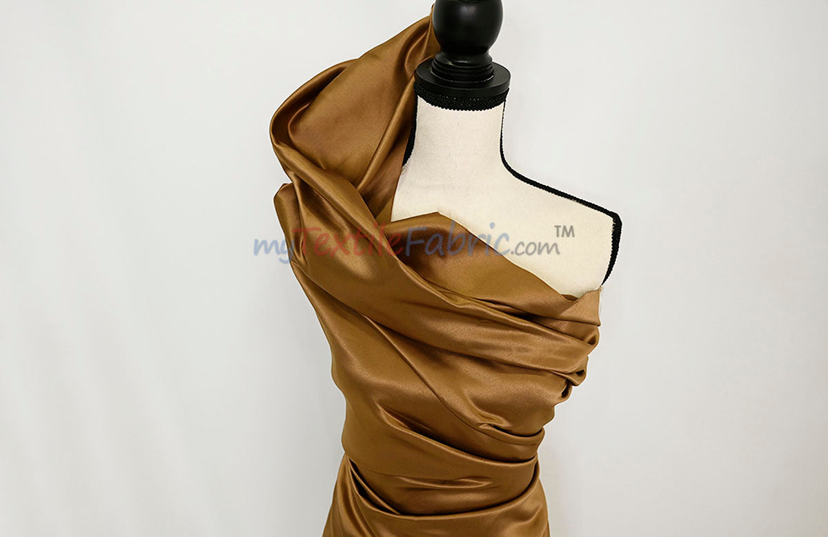 Lamour Satin Fabric | Polyester Matte Satin | Peau De Soie | 60" Wide | Wedding Dress, Tablecloth, Multiple Colors