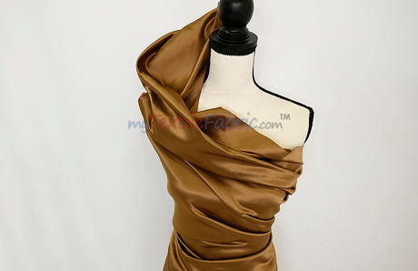 Lamour Satin Fabric | Polyester Matte Satin | Peau De Soie | 60" Wide | Wedding Dress, Tablecloth, Multiple Colors