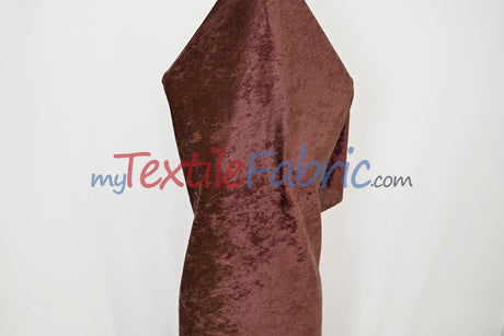 Panne Velvet Fabric | 60" Wide | Crush Panne Velour | Apparel, Costumes, Cosplay, Curtains, Drapery & Home Decor