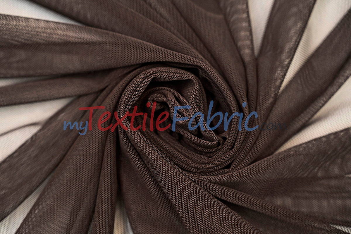 Super Soft Power Mesh Spandex | 20% Spandex | 60" Wide | 4 Way Stretch | Multiple Colors |