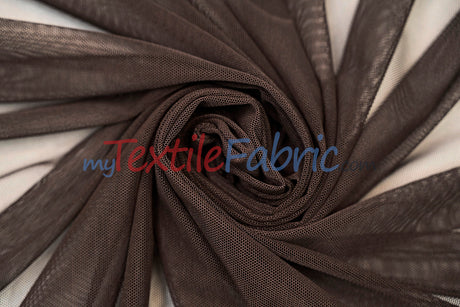 Super Soft Power Mesh Spandex | 20% Spandex | 60" Wide | 4 Way Stretch | Multiple Colors |