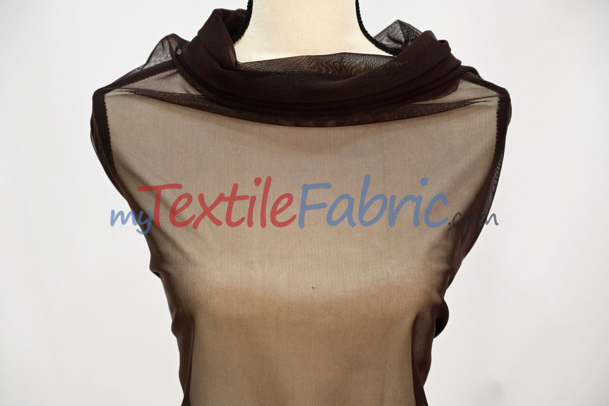 Super Soft Power Mesh Spandex | 20% Spandex | 60" Wide | 4 Way Stretch | Multiple Colors |