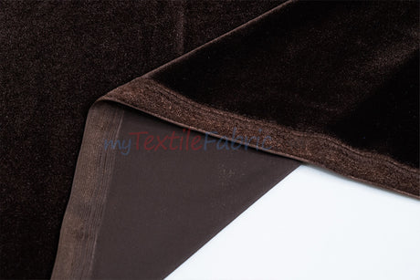 Soft and Plush Stretch Velvet Fabric | Stretch Velvet Spandex | 58" Wide | Spandex Velour for Apparel, Costume, Cosplay, Drapes |