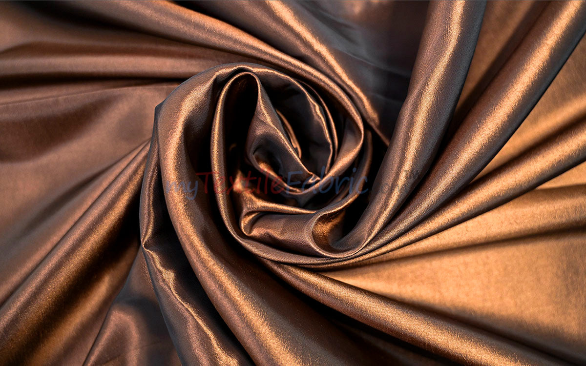 Taffeta Fabric | Two Tone Taffeta Fabric | Non Stretch Taffeta | 60" Wide | Multiple Solid Colors