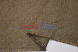 Vintage Linen Fabric | Imitation Burlap Fabric | 60" Wide | Faux Burlap | Vintage Rustic Natural Look Burlap | Washable Burlap Fabric for Decor |