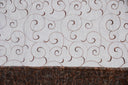 Swirl Organza Fabric | Embroidered Swirl Sheer | 54" Wide | Multiple Colors |