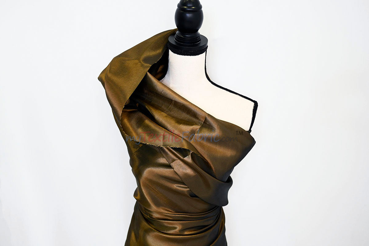 Taffeta Fabric | Two Tone Taffeta Fabric | Non Stretch Taffeta | 60" Wide | Multiple Solid Colors
