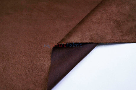 Suede Fabric | Microsuede | 40 Colors | 60" Wide | Faux Suede | Upholstery Weight, Tablecloth, Bags, Pouches, Cosplay, Costume | Continuous Yards |