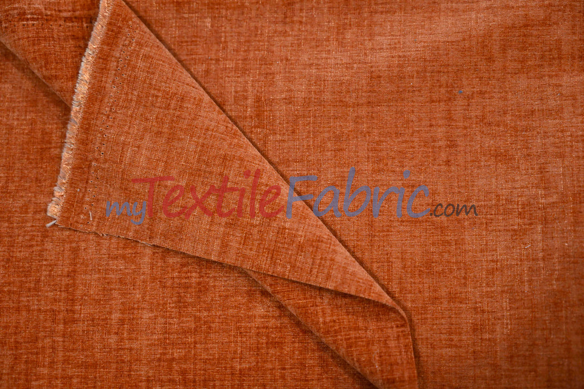 Chenille Fabric | 60" Wide | Ultra Soft Velvety Upholstery & Apparel Fabric