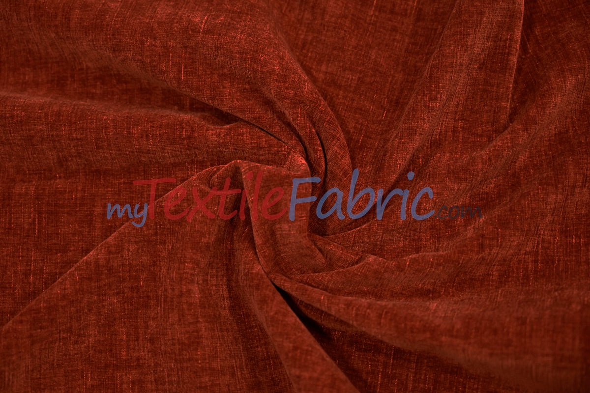 Chenille Fabric | 60" Wide | Ultra Soft Velvety Upholstery & Apparel Fabric