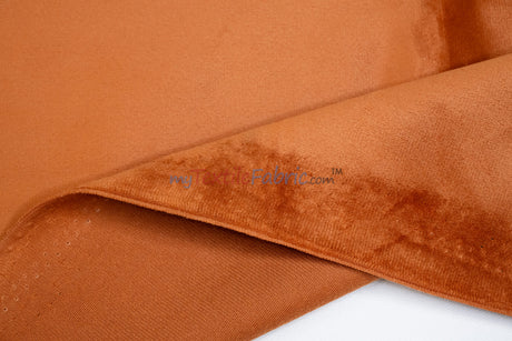 Extra Wide Fire Retardant Drapery Velvet Fabric by the Yard | 118" Wide | Multiple Colors |