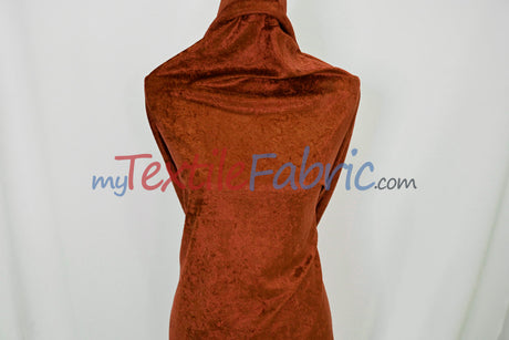 Panne Velvet Fabric | 60" Wide | Crush Panne Velour | Apparel, Costumes, Cosplay, Curtains, Drapery & Home Decor
