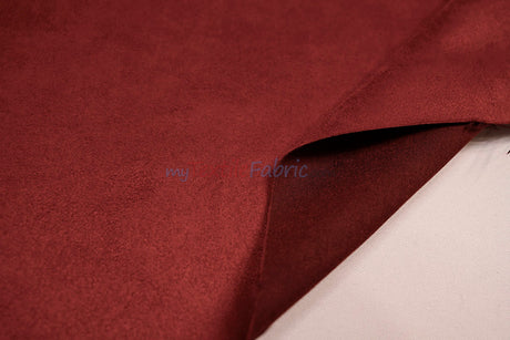 Suede Fabric | Microsuede | 40 Colors | 60" Wide | Faux Suede | Upholstery Weight, Tablecloth, Bags, Pouches, Cosplay, Costume | Continuous Yards |