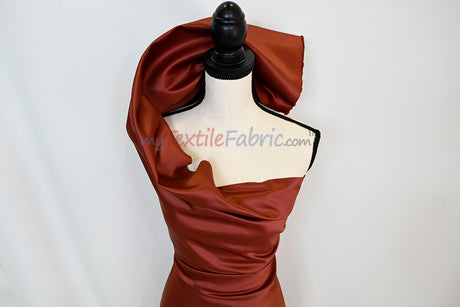 Lamour Satin Fabric | Polyester Matte Satin | Peau De Soie | 60" Wide | Wedding Dress, Tablecloth, Multiple Colors