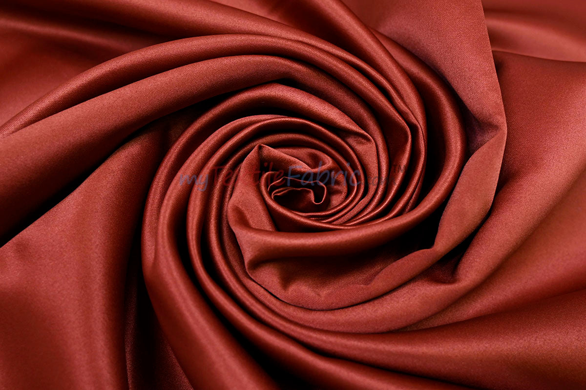 Lamour Satin Fabric | Polyester Matte Satin | Peau De Soie | 60" Wide | Wedding Dress, Tablecloth, Multiple Colors