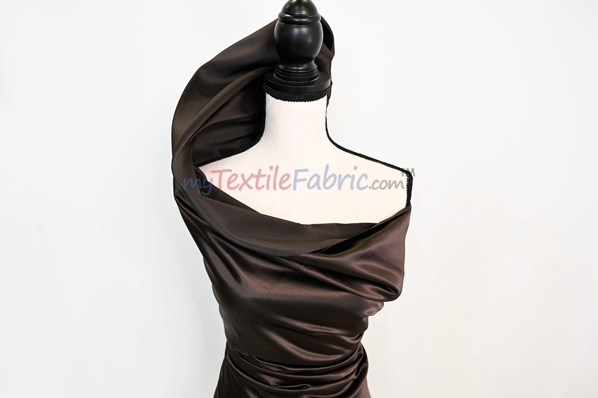 Lamour Satin Fabric | Polyester Matte Satin | Peau De Soie | 60" Wide | Wedding Dress, Tablecloth, Multiple Colors