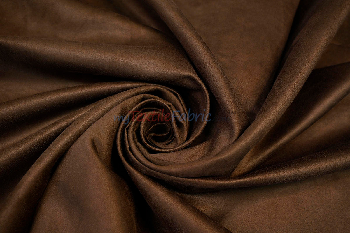 Suede Fabric | Microsuede | 40 Colors | 60" Wide | Faux Suede | Upholstery Weight, Tablecloth, Bags, Pouches, Cosplay, Costume | Continuous Yards |