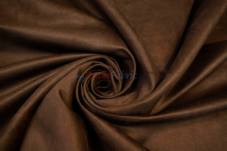 Suede Fabric | Microsuede | 40 Colors | 60" Wide | Faux Suede | Upholstery Weight, Tablecloth, Bags, Pouches, Cosplay, Costume | Continuous Yards |
