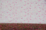 Swirl Organza Fabric | Embroidered Swirl Sheer | 54" Wide | Multiple Colors |