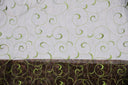 Swirl Organza Fabric | Embroidered Swirl Sheer | 54" Wide | Multiple Colors |