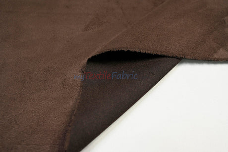 Suede Fabric | Microsuede | 40 Colors | 60" Wide | Faux Suede | Upholstery Weight, Tablecloth, Bags, Pouches, Cosplay, Costume | Continuous Yards |