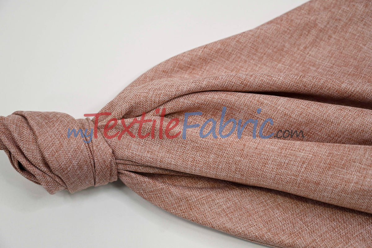 Vintage Linen Fabric | Imitation Burlap Fabric | 60" Wide | Faux Burlap | Vintage Rustic Natural Look Burlap | Washable Burlap Fabric for Decor |