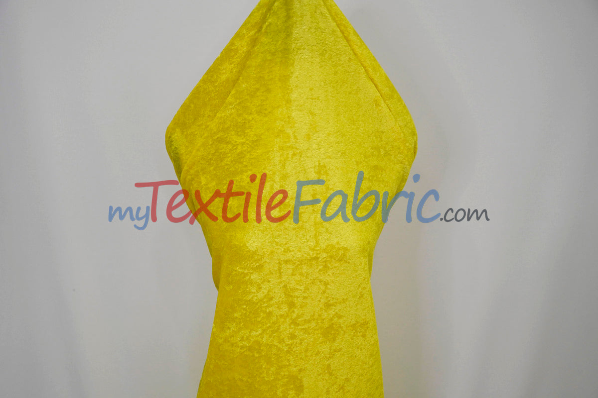 Panne Velvet Fabric | 60" Wide | Crush Panne Velour | Apparel, Costumes, Cosplay, Curtains, Drapery & Home Decor