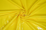 Shiny Stretch Patent Vinyl Fabric | 94% Polyester, 6% Spandex | 55" Wide | Glossy & Flexible Material for Fashion and Crafts