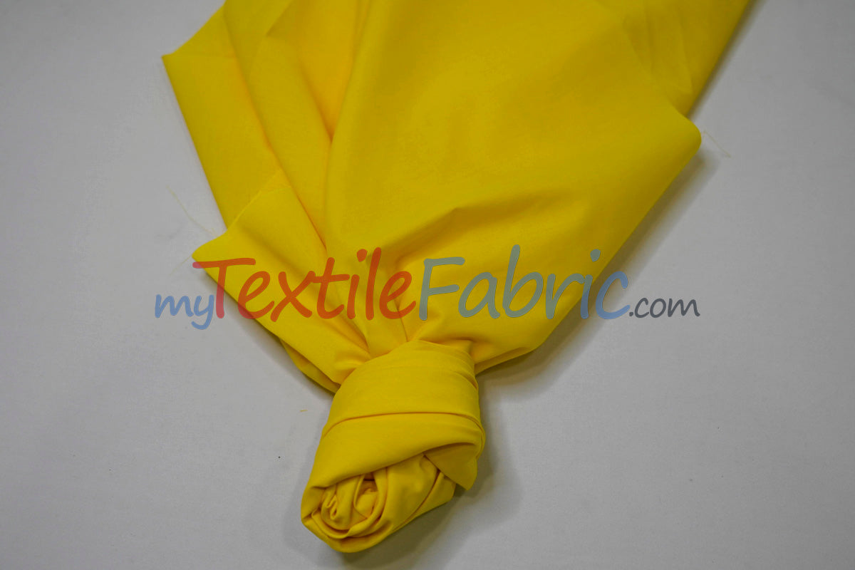 Polyester Cotton Broadcloth Fabric | 60" Wide | Solid Colors | Continuous Yards | Multiple Colors |