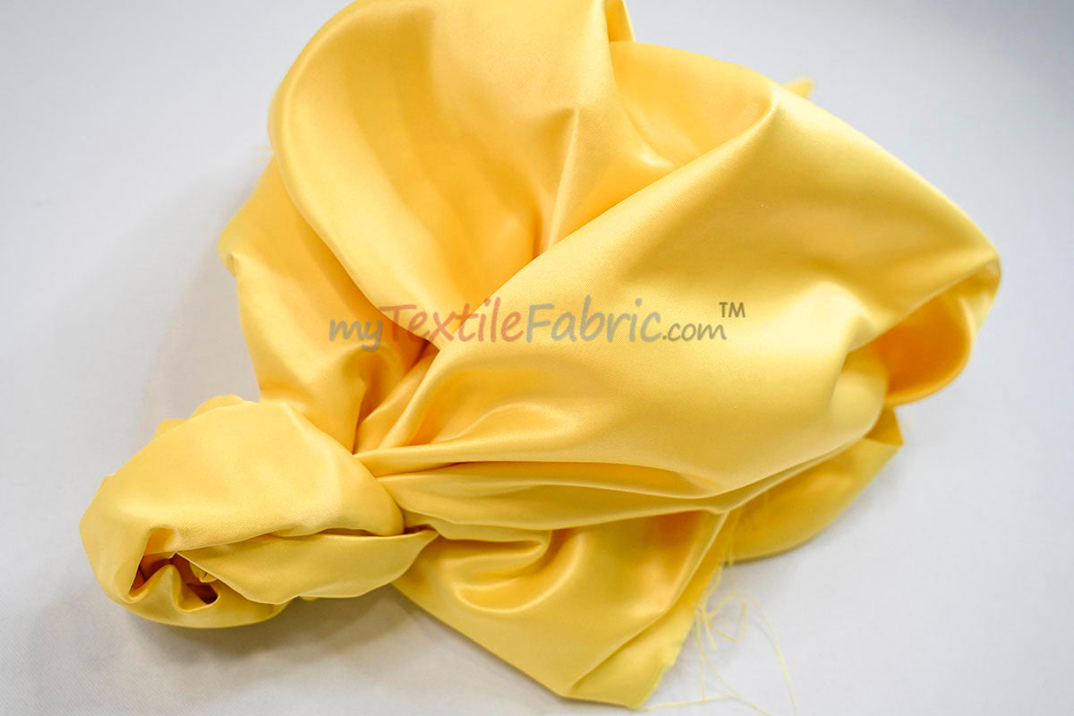 Lamour Satin Fabric | Polyester Matte Satin | Peau De Soie | 60" Wide | Wedding Dress, Tablecloth, Multiple Colors