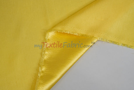 Shantung Satin Fabric | Satin Dupioni Silk Fabric | 60" Wide | Multiple Colors | Yards & Bolts