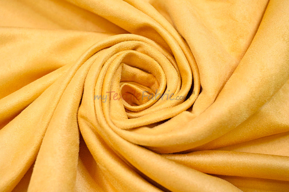 Suede Fabric | Microsuede | 40 Colors | 60" Wide | Faux Suede | Upholstery Weight, Tablecloth, Bags, Pouches, Cosplay, Costume | Continuous Yards |