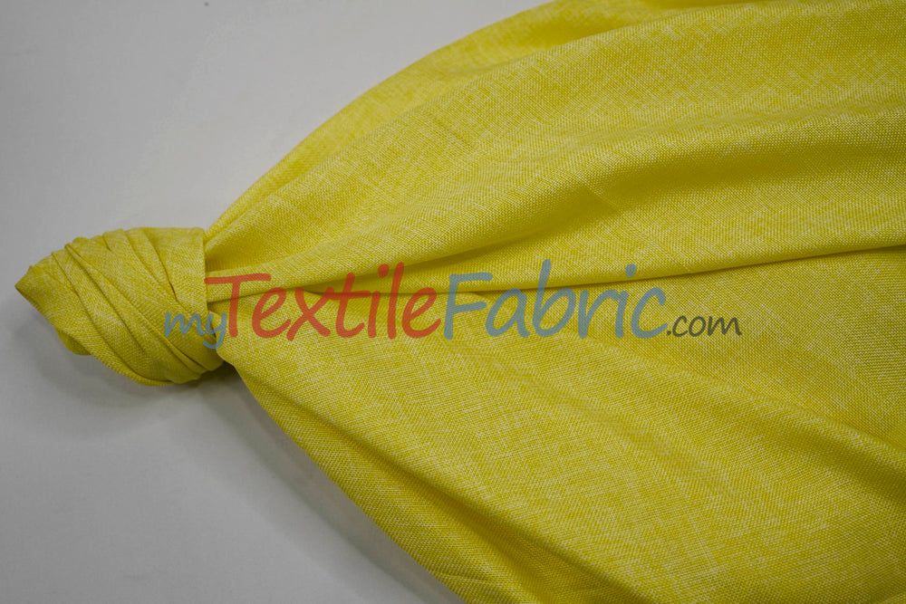 Vintage Linen Fabric | Imitation Burlap Fabric | 60" Wide | Faux Burlap | Vintage Rustic Natural Look Burlap | Washable Burlap Fabric for Decor |