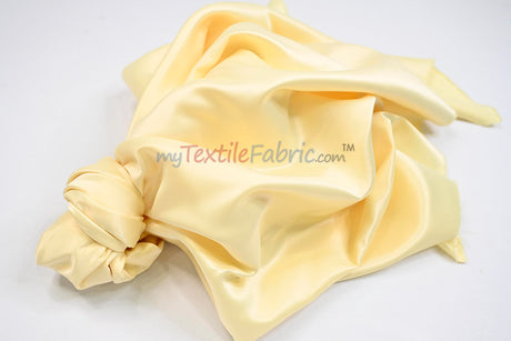 Lamour Satin Fabric | Polyester Matte Satin | Peau De Soie | 60" Wide | Wedding Dress, Tablecloth, Multiple Colors
