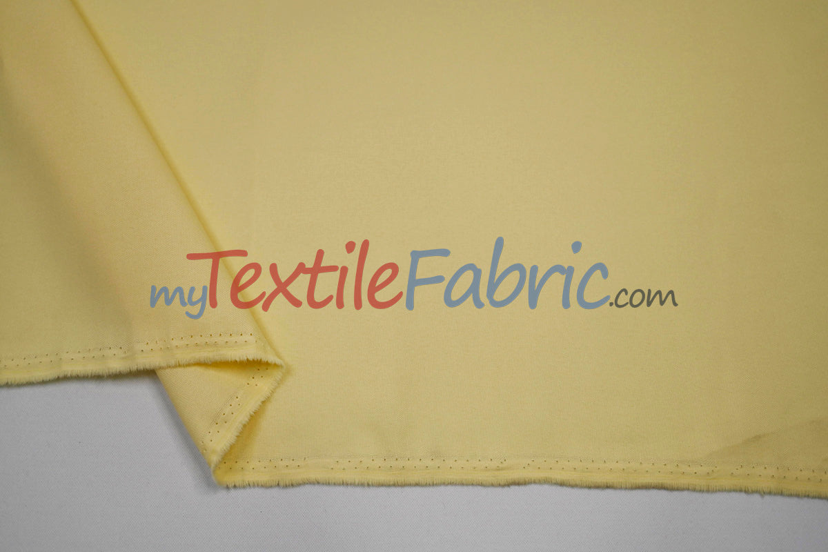 60" Wide Polyester Fabric Yards and Bolts | Visa Polyester Poplin Fabric | Basic Polyester for Tablecloths, Drapery, and Curtains