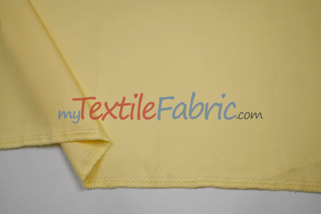60" Wide Polyester Fabric Yards and Bolts | Visa Polyester Poplin Fabric | Basic Polyester for Tablecloths, Drapery, and Curtains