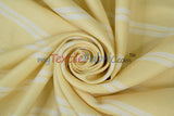 Monarch Stripe Fabric by the Yard | 100% Polyester | 60" Wide |