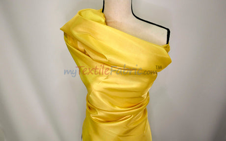 Stretch Taffeta Fabric | 60" Wide | Multiple Solid Colors | Continuous Yards | Costumes, Apparel, Cosplay, Designs | MTF Quality |