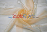 45" Crystal Organza | Rare Japanese Fabric | 100% Nylon | Sparkling Sheer Elegance