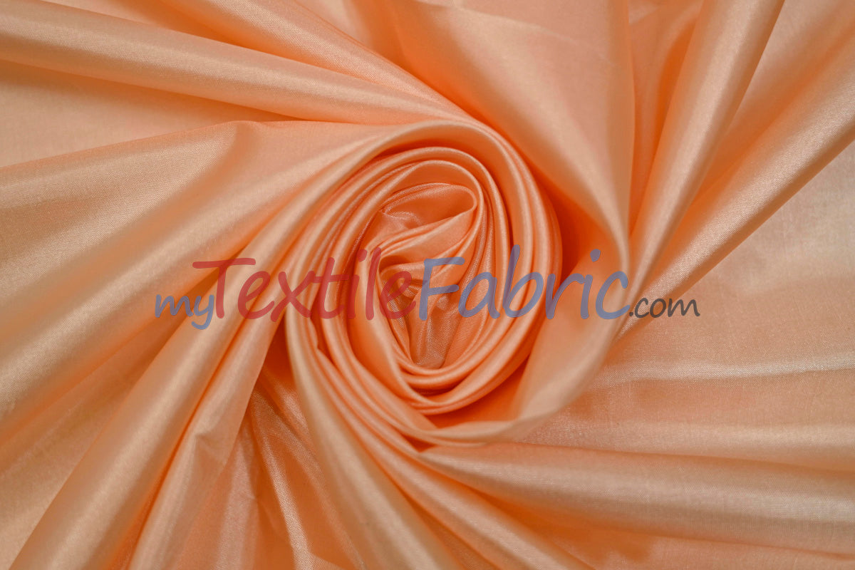 Polyester Silky Habotai Lining | 58" Wide | Super Soft and Silky Poly Habotai Fabric | Continuous Yards | Multiple Colors | Digital Printing, Apparel Lining, Drapery and Decor |