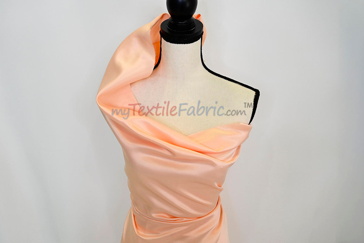 Lamour Satin Fabric | Polyester Matte Satin | Peau De Soie | 60" Wide | Wedding Dress, Tablecloth, Multiple Colors