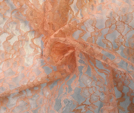 Raschel Lace Fabric | 60" Wide | Vintage Lace Fabric | Bridal Lace, Decoration, Curtain, Tablecloth | Boutique Lace Fabric | Floral Lace Fabric |