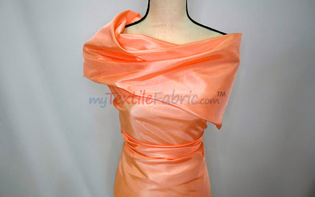 Stretch Taffeta Fabric | 60" Wide | Multiple Solid Colors | Continuous Yards | Costumes, Apparel, Cosplay, Designs | MTF Quality |