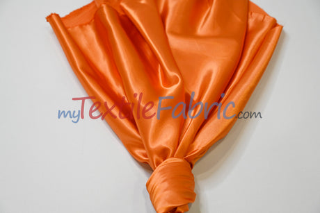 Stretch Charmeuse Satin Fabric | Soft Silky Satin Fabric | 96% Polyester 4% Spandex | Multiple Colors | Yards & Bolts