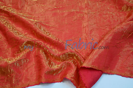 Iridescent Crush Shimmer Fabric | Iridescent Fabric | 54" Wide | Multiple Colors | Yards & Bolts