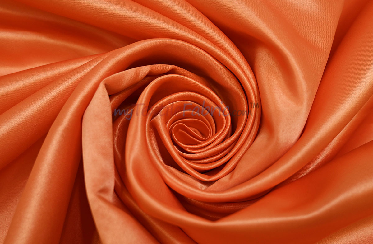 Lamour Satin Fabric | Polyester Matte Satin | Peau De Soie | 60" Wide | Wedding Dress, Tablecloth, Multiple Colors