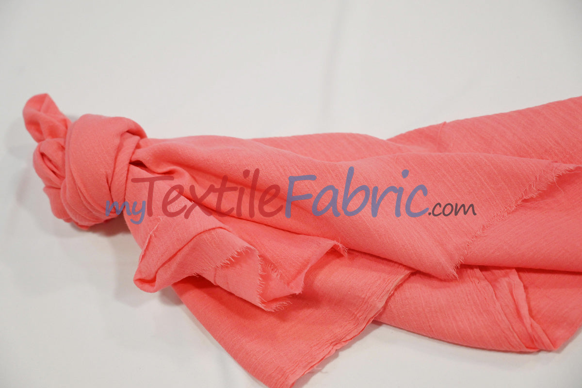 100% Cotton Gauze Fabric | Soft Lightweight Cotton Muslin | 48" Wide | Bolt Pricing | Multiple Colors