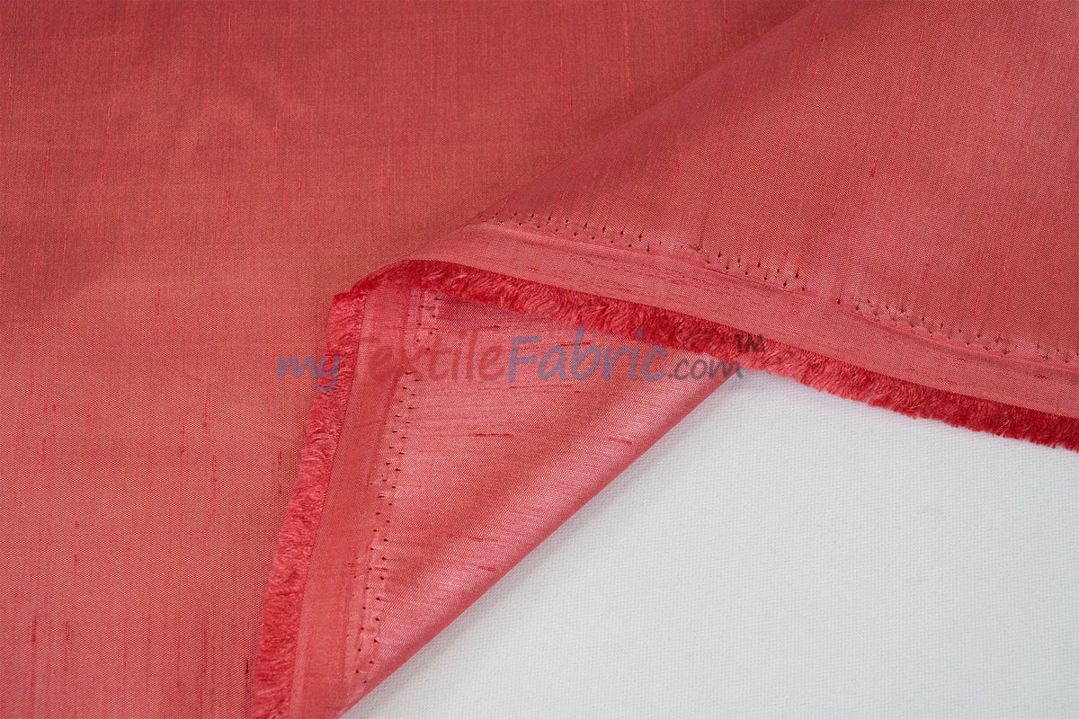 IFR Extra Wide Dupioni Silk | 100% Polyester Faux Dupioni Fabric | 120" Wide | Multiple Colors |