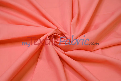 Polyester Cotton Broadcloth Fabric | 60" Wide | Solid Colors | Continuous Yards and by Bolt