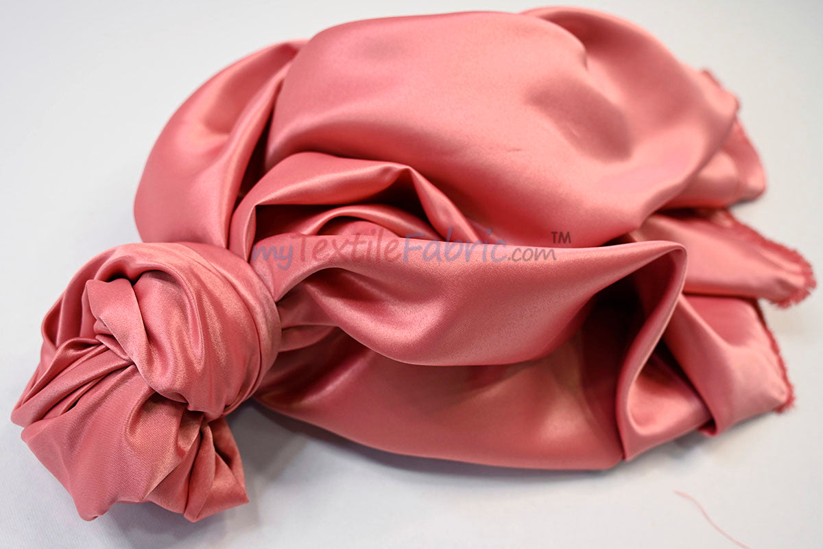 Lamour Satin Fabric | Polyester Matte Satin | Peau De Soie | 60" Wide | Wedding Dress, Tablecloth, Multiple Colors